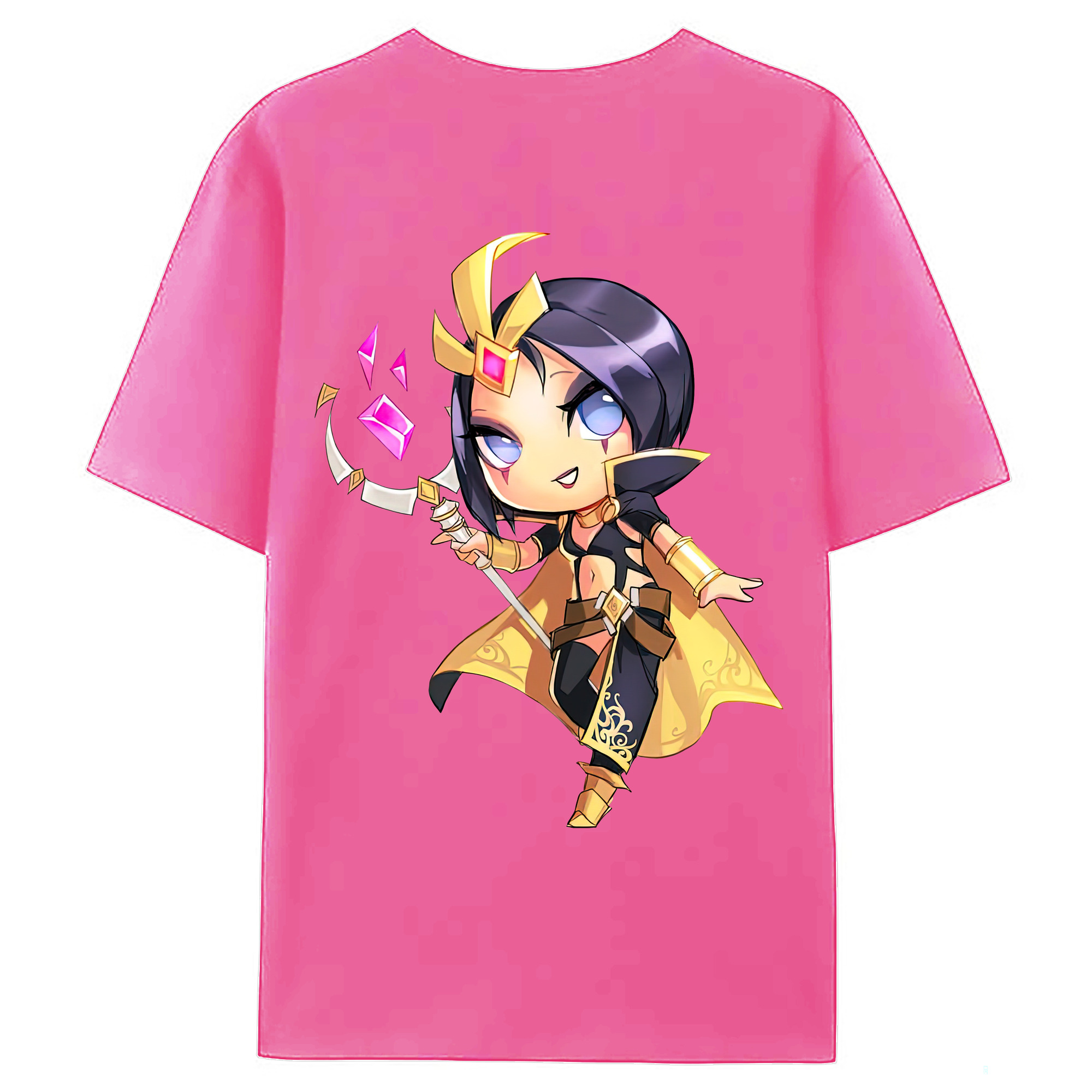 （画像用） リーグ・オブ・レジェンド League of Legends LOL レディース半袖Tシャツ(バックプリント)